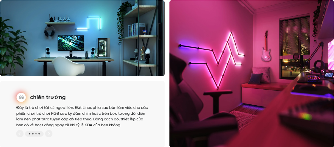 Đèn Thông Minh Nanoleaf Lines 16 Đèn Thông Minh Nanoleaf Lines
