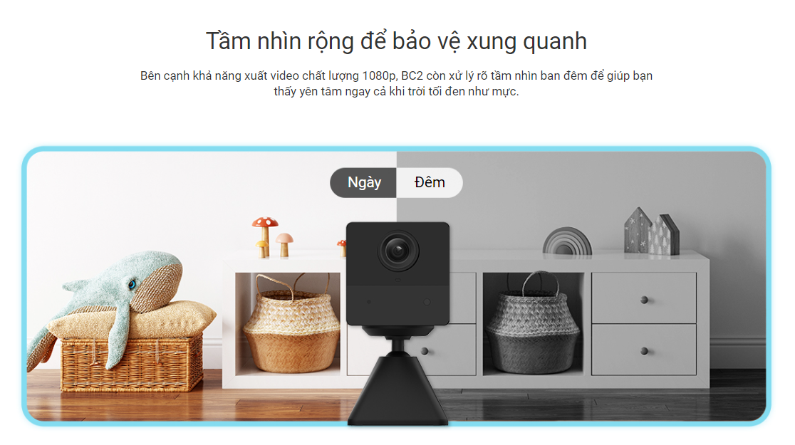 Camera Wi-Fi Dùng Pin Ezviz Bc2 12 Camera Wi-Fi Dùng Pin Ezviz Bc2