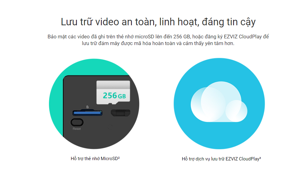 Camera Wi-Fi Dùng Pin Ezviz Bc2 13 Camera Wi-Fi Dùng Pin Ezviz Bc2