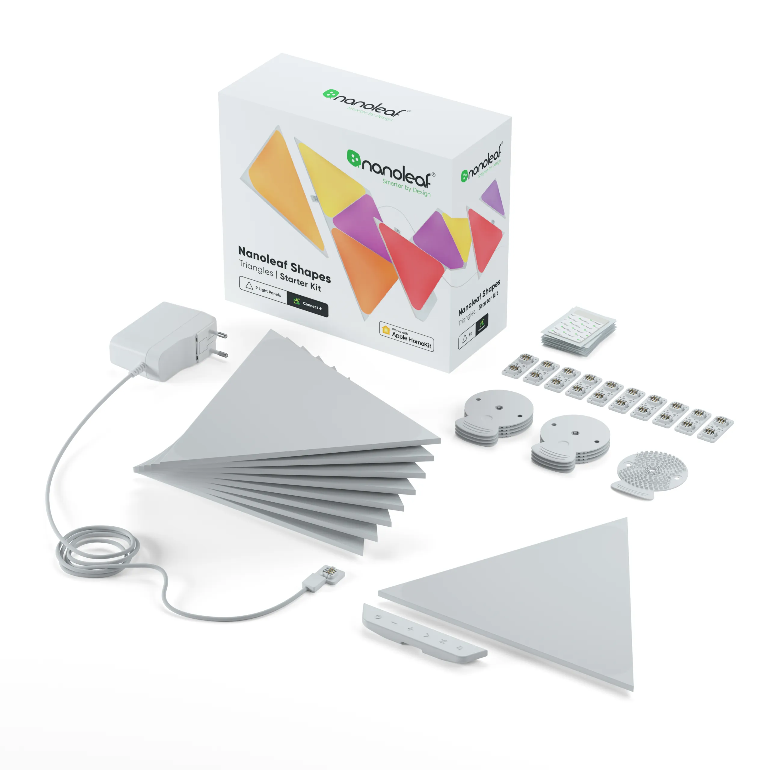 Đèn thông minh Nanoleaf Shapes Tam Giác 9 ô đèn
