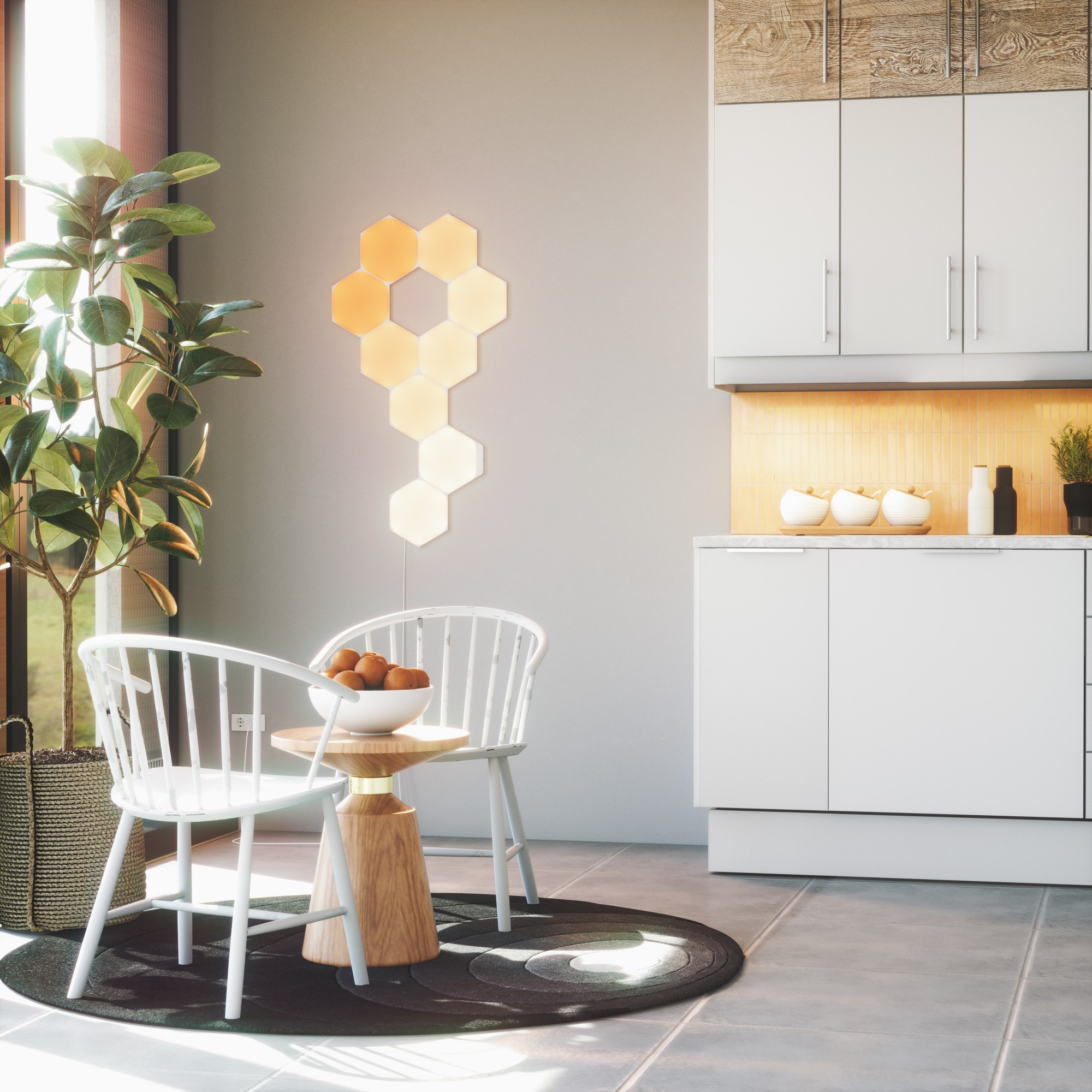 Đèn Thông Minh Nanoleaf Shapes Lục Giác 20 Đèn Thông Minh Nanoleaf Shapes Lục Giác