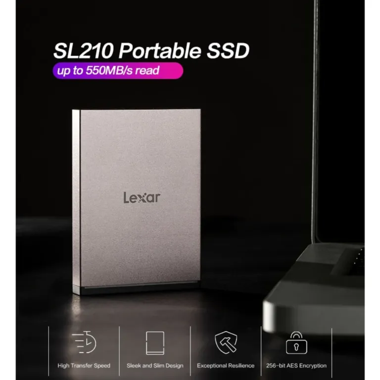 Ổ cứng di động Lexar SL210 550MB/S | AKIA
