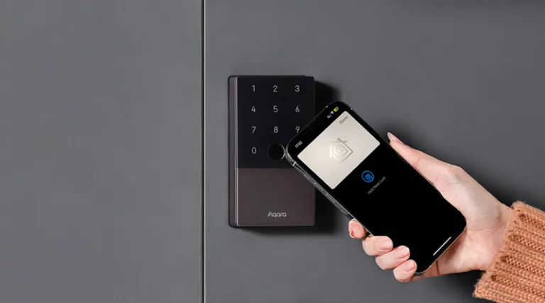 Sử dụng Home Key với Khóa thông minh chốt cố định mới Aqara U100