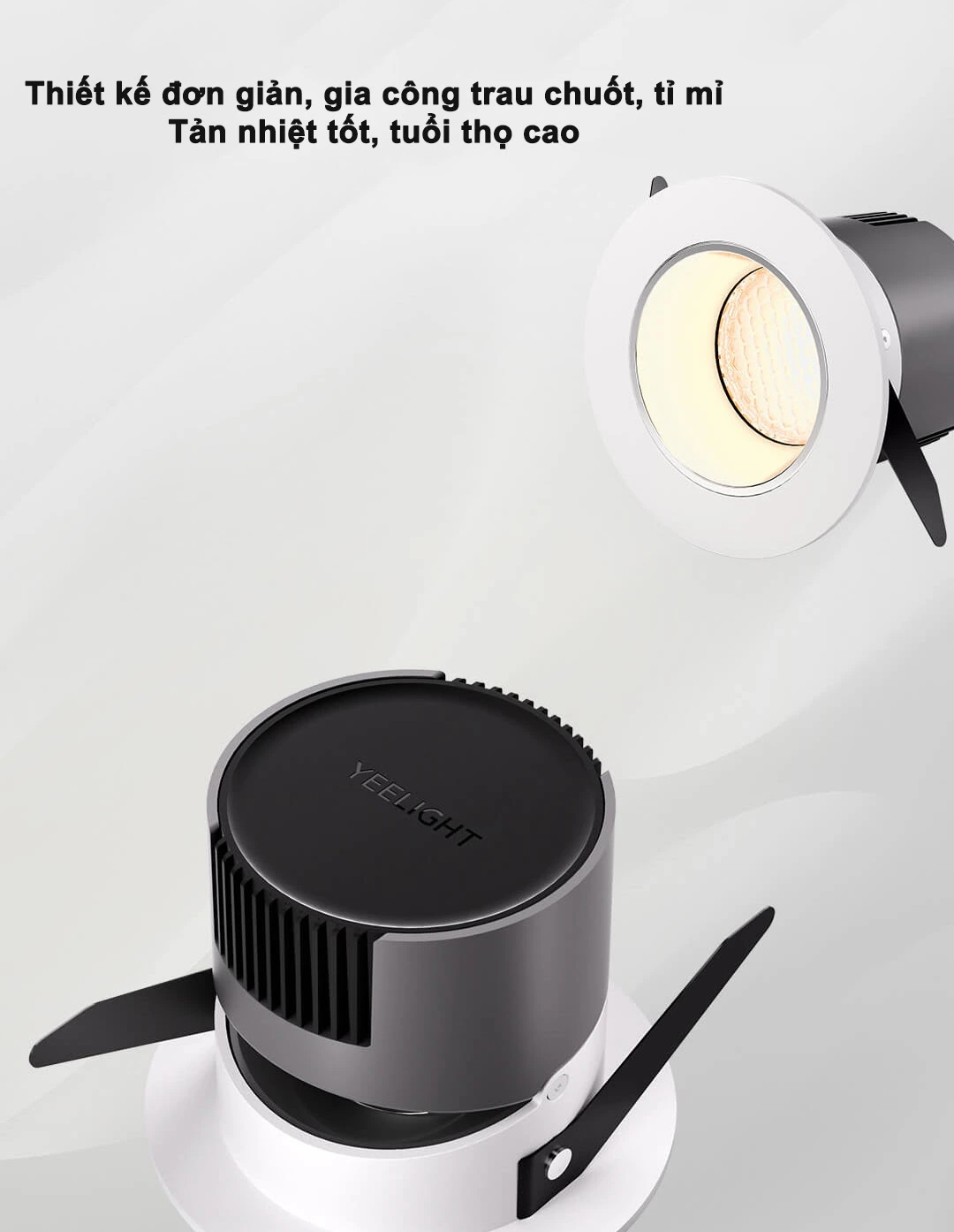 Đèn Âm Trần Yeelight Spotlight M3 - Bản Nội Địa 6 Đèn Âm Trần Yeelight Spotlight M3