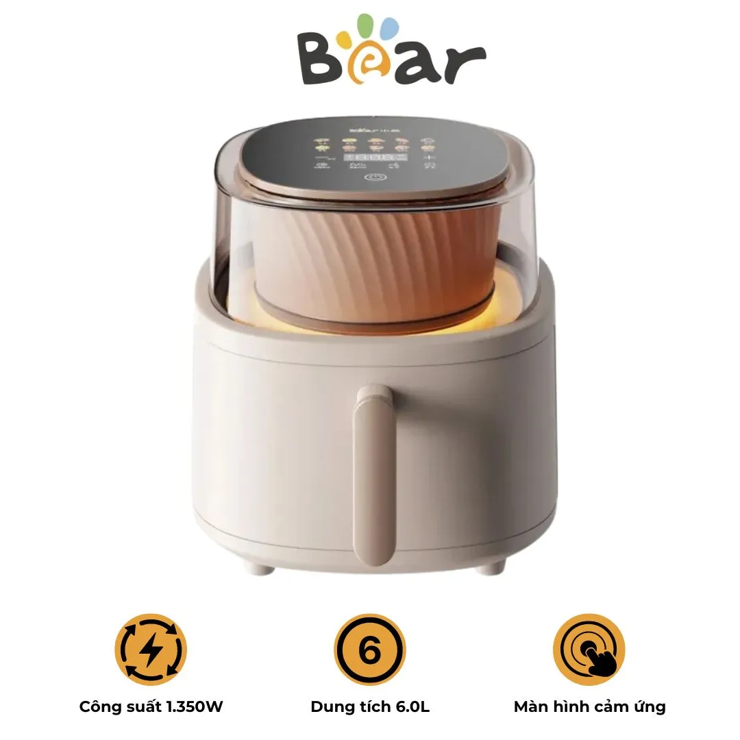 Nồi nấu chậm Bear DDZ-B45Z1 dung tích 4.5L | AKIA