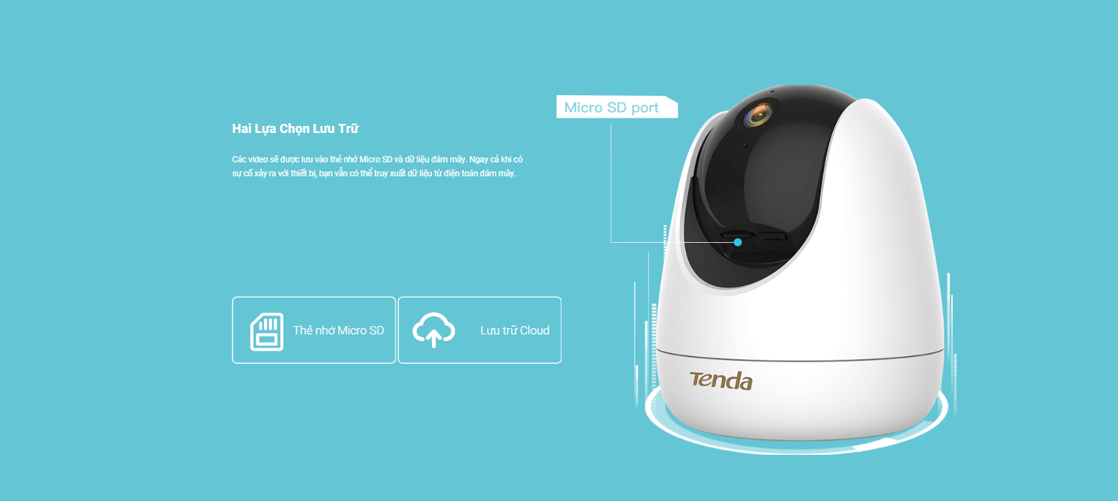 Camera An Ninh Wifi Tenda Cp7 Quay/Quét 4Mp 15 Camera An Ninh Wifi Tenda Cp7