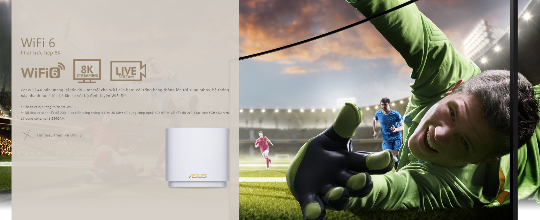Bộ Phát Wifi Asus Zenwifi Mini Ax Xd4S (Wifi 6 Băng Tần Kép Mesh Wi-Fi Mu-Mimo) 14 Bộ Phát Wifi Asus Zenwifi Mini Ax Xd4S (Wifi 6 Băng Tần Kép Mesh Wi-Fi Mu-Mimo)