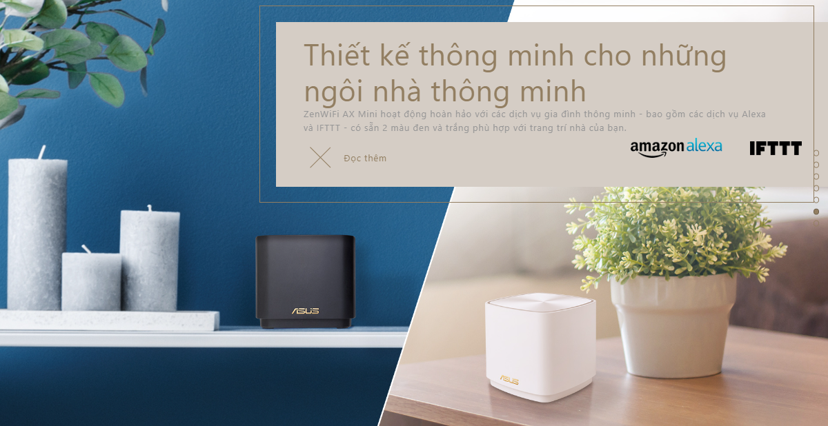 Bộ Phát Wifi Asus Zenwifi Mini Ax Xd4S (Wifi 6 Băng Tần Kép Mesh Wi-Fi Mu-Mimo) 16 Bộ Phát Wifi Asus Zenwifi Mini Ax Xd4S (Wifi 6 Băng Tần Kép Mesh Wi-Fi Mu-Mimo)