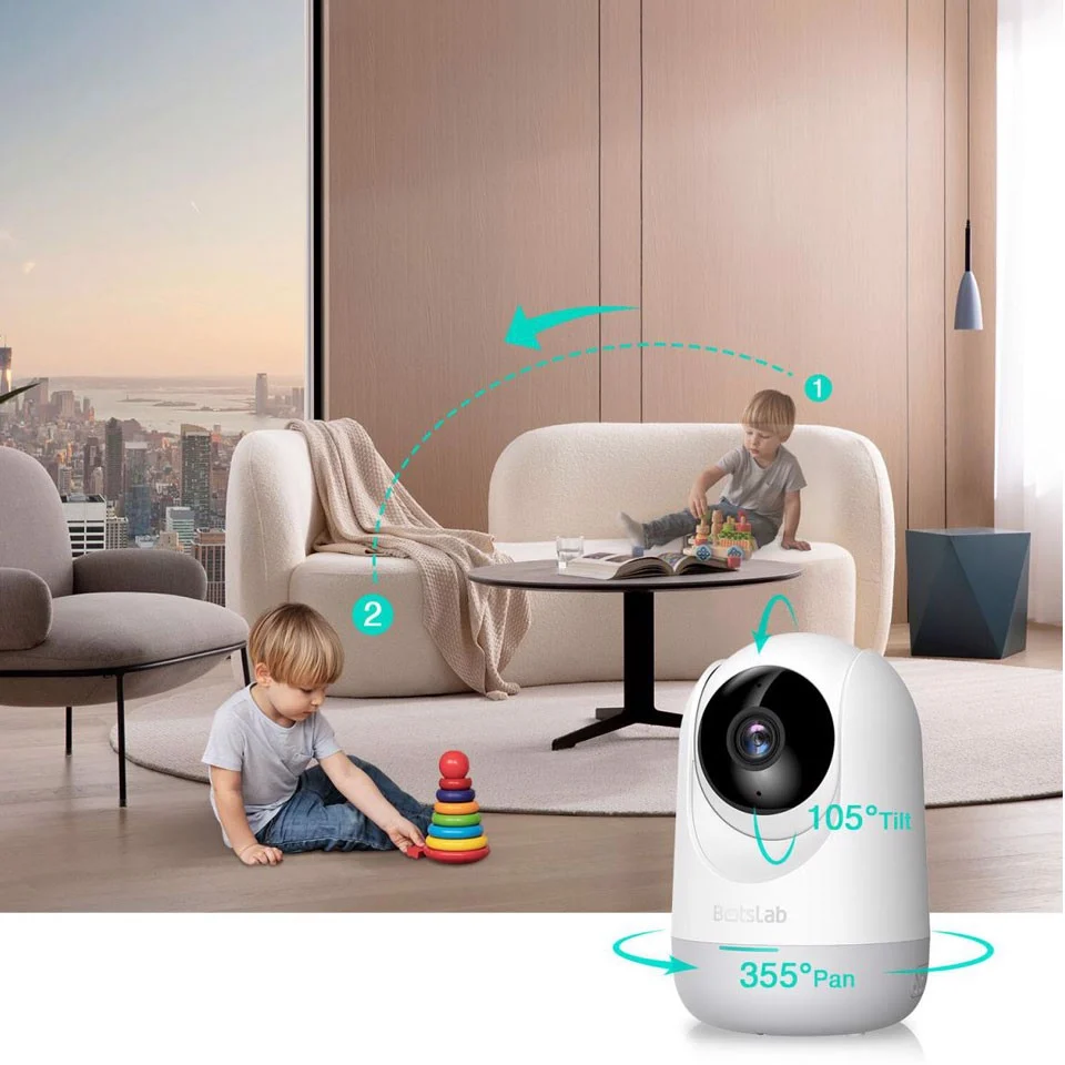 Camera Wifi Trong Nhà Botslab 2 C211 10 Camera Wifi Trong Nhà Botslab 2 C211