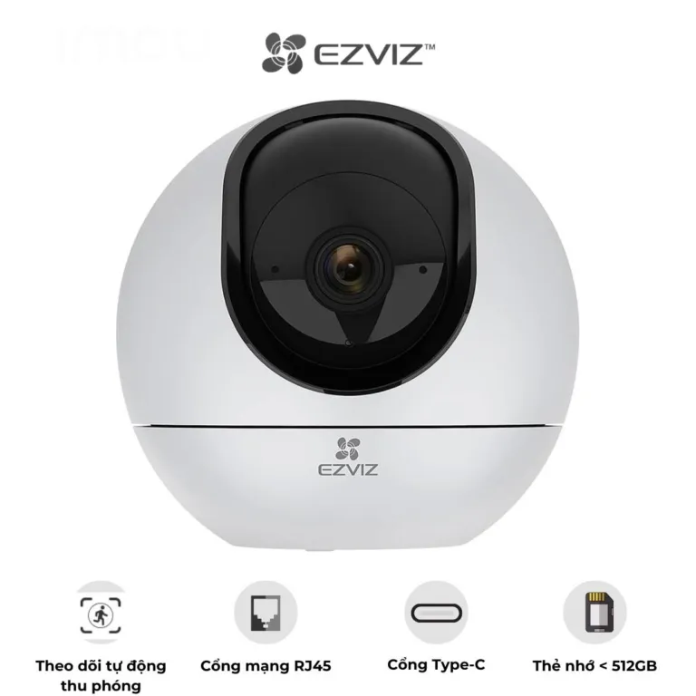 Camera trong nhà thông minh Ezviz H6 5MP 3K - AKIA Smart Home