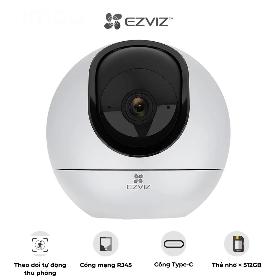 Camera trong nhà thông minh Ezviz H6 5MP 3K - AKIA Smart Home