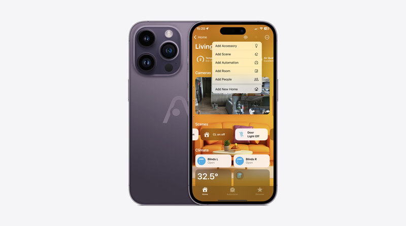 Cập Nhật Chức Năng Tạo Cảnh Aqara Trên Apple Home