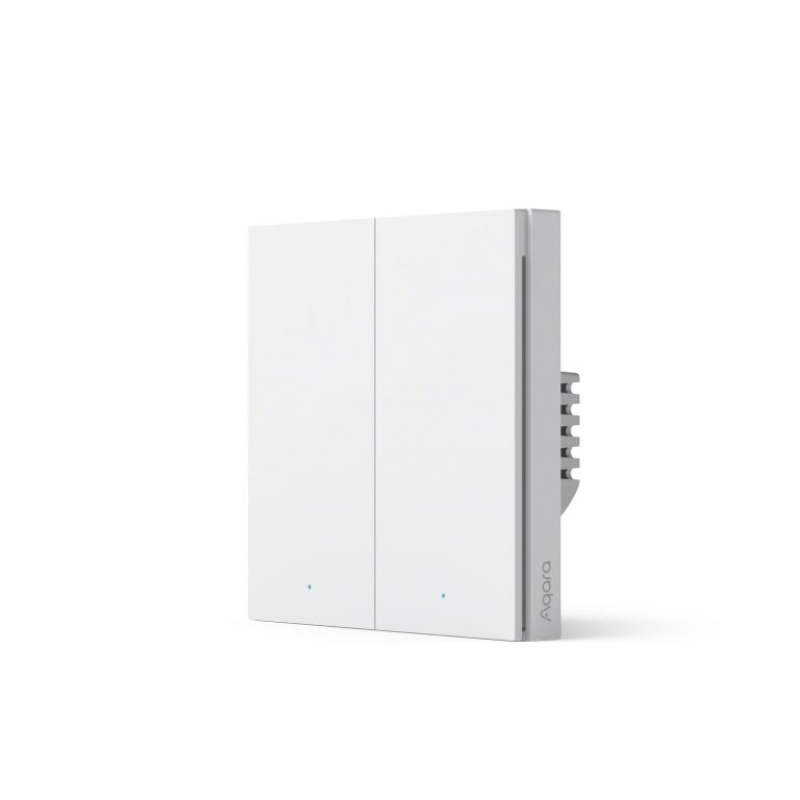 6 Công Tắc Thông Minh 2 Nút Chính Hãng - Giá Tốt 10/2023 23 Một Trong Những Dòng Sản Phẩm Được Ưa Chuộng Của Aqara Là Công Tắc Thông Minh 2 Nút Aqara H1 Zigbee