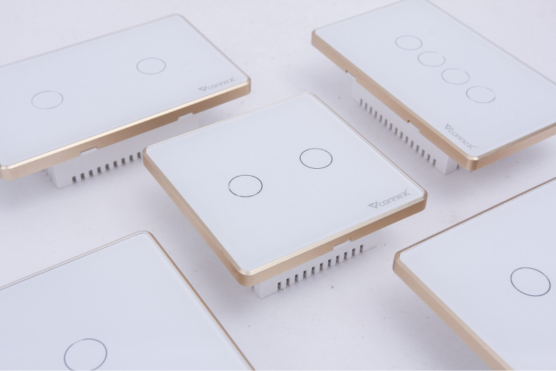 6 Công Tắc Thông Minh 2 Nút Chính Hãng - Giá Tốt 10/2023 25 Công Tắc Thông Minh Vconnex Wifi