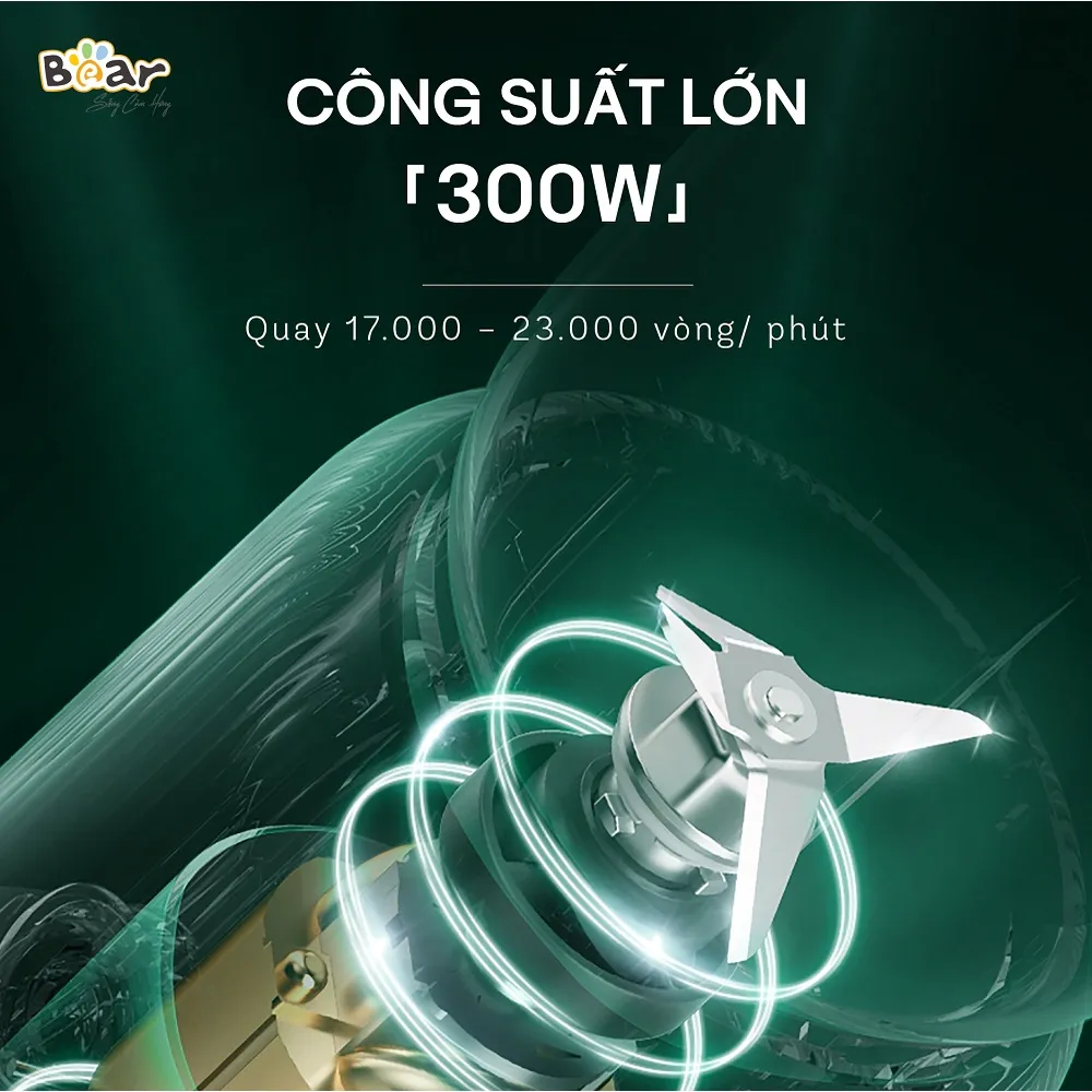 Máy Xay Sinh Tố Bear Llj-B12K1 5 Máy Xay Sinh Tố Bear Llj-B12K1