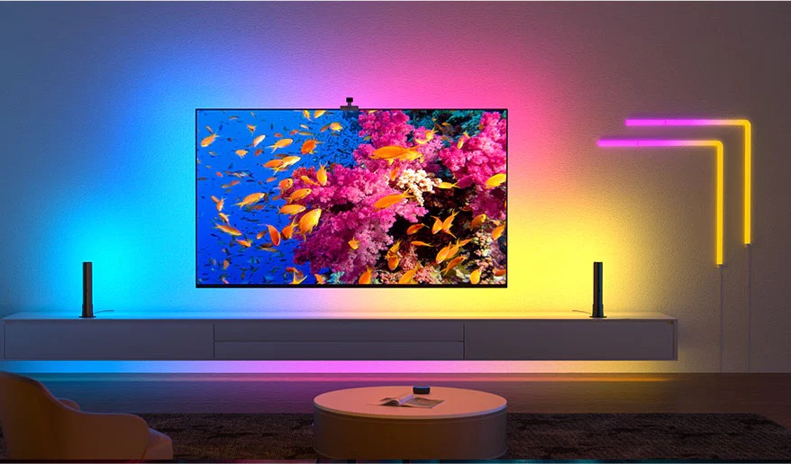 Đèn Ngủ Govee Aura Smart Table Lamp H6052 2 Đèn Ngủ Govee Aura Smart Table Lamp H6052
