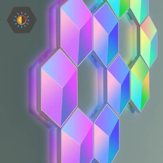 Đèn Dán Tường Govee Glide Hexa Pro Led Light Panels H6066 14 Đèn Dán Tường Govee Glide Hexa Pro Led Light Panels H6066 - Akia Smart Home