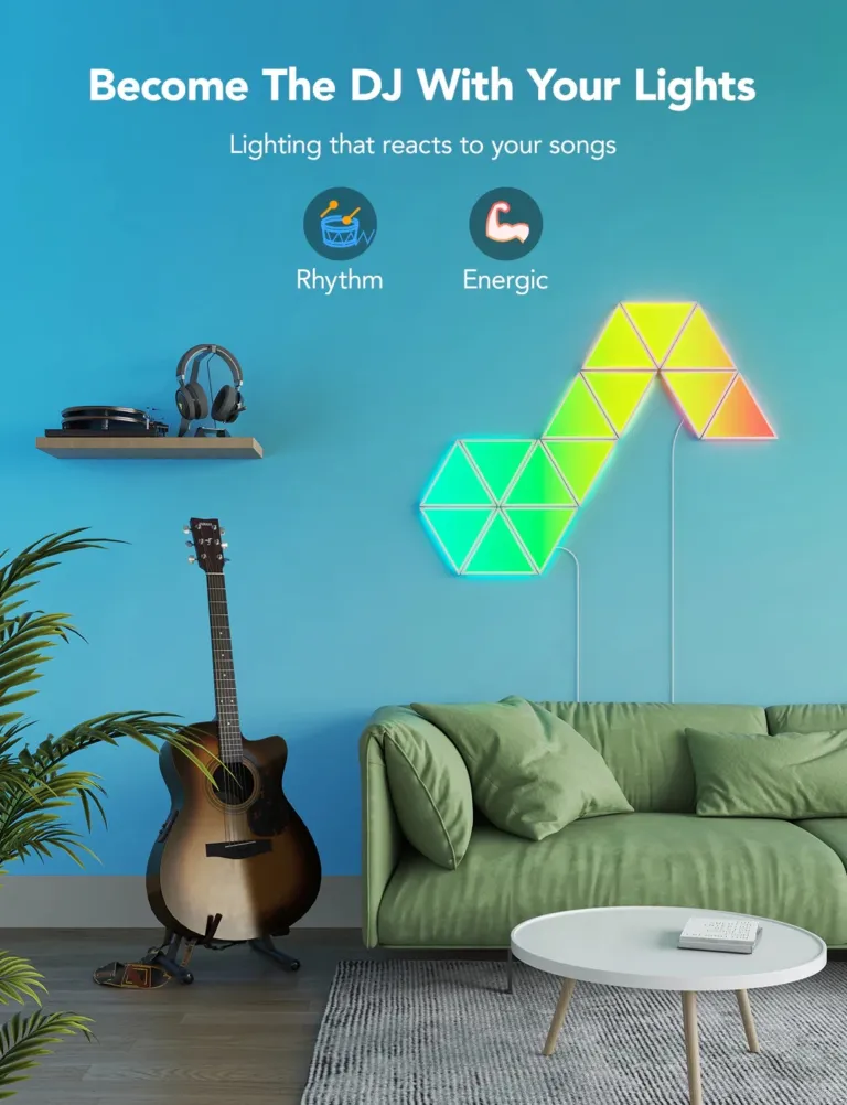 Đèn dán tường Govee Glide Tri-angle Light Panels H6067 - AKIA Smart Home