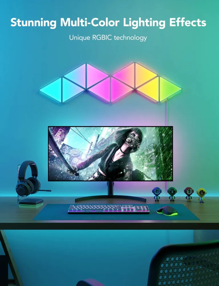 Đèn dán tường Govee Glide Tri-angle Light Panels H6067 - AKIA Smart Home