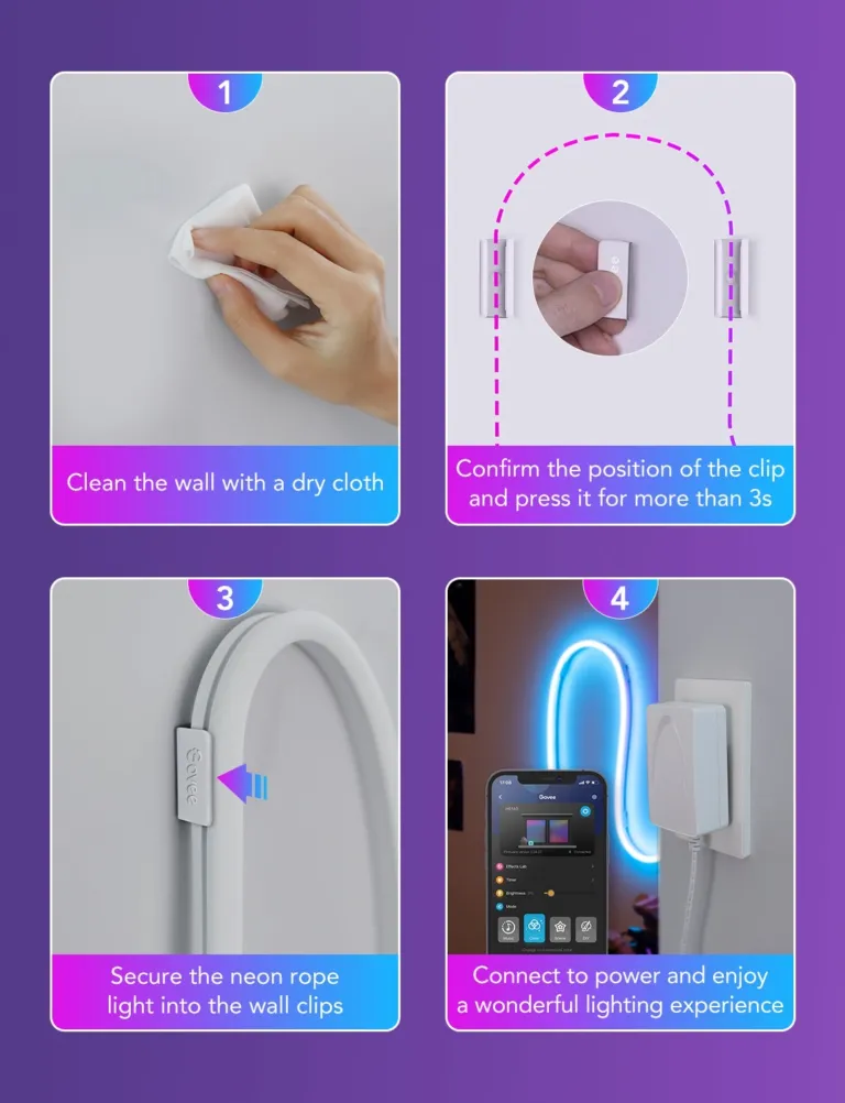 Đèn LED chống nước Govee Neon LED Strip Light - AKIA Smart Home