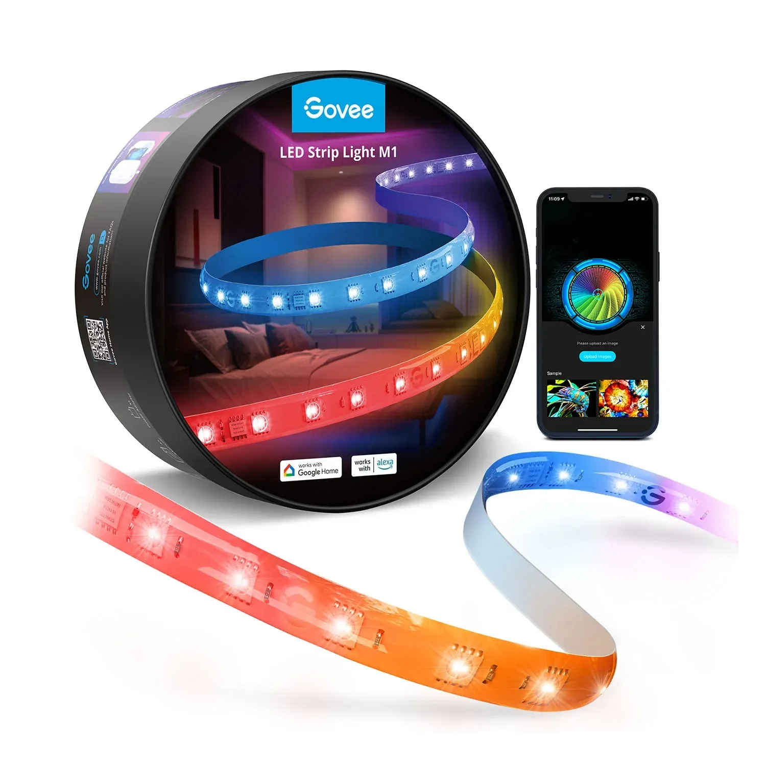 Đèn LED dây Govee LED Strip Light M1 H61E1 | AKIA