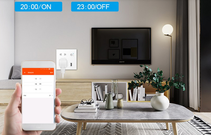 9 Mẫu Ổ Cắm Điện Thông Minh Âm Tường Bán Chạy Nhất 2023 36 Trên Ứng Dụng Smart Life, Bạn Có Thể Thiết Lập Nhiều Chương Trình Hẹn Giờ Bật Tắt Thiết Bị Điện Theo Lịch Trình Sinh Hoạt Của Gia Đình