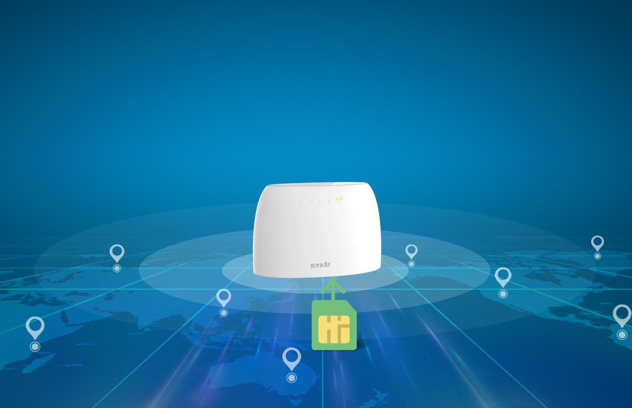 Bộ Phát Wifi 4G Lte Tenda 4G03 Chuẩn N300 6 Bộ Phát Wifi 4G Lte Tenda 4G03 Chuẩn N300