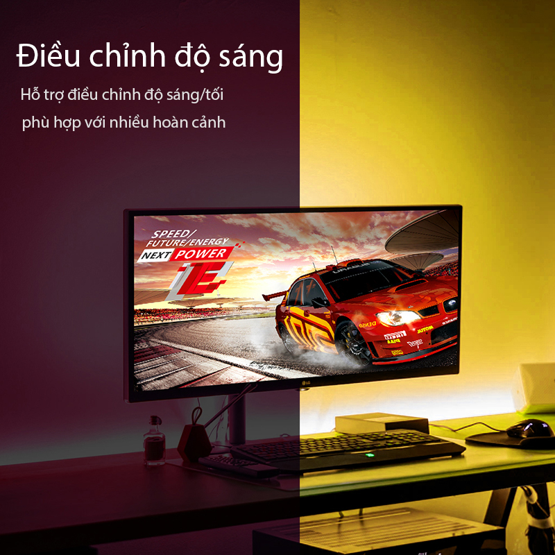 Đèn Led Dây Hiệu Ứng Thông Minh Rgb Acome Al03 16 Triệu Màu Công Suất 5W Đèn Led Dây Hiệu Ứng Thông Minh Rgb Acome Al03 16 Triệu Màu Công Suất 5W