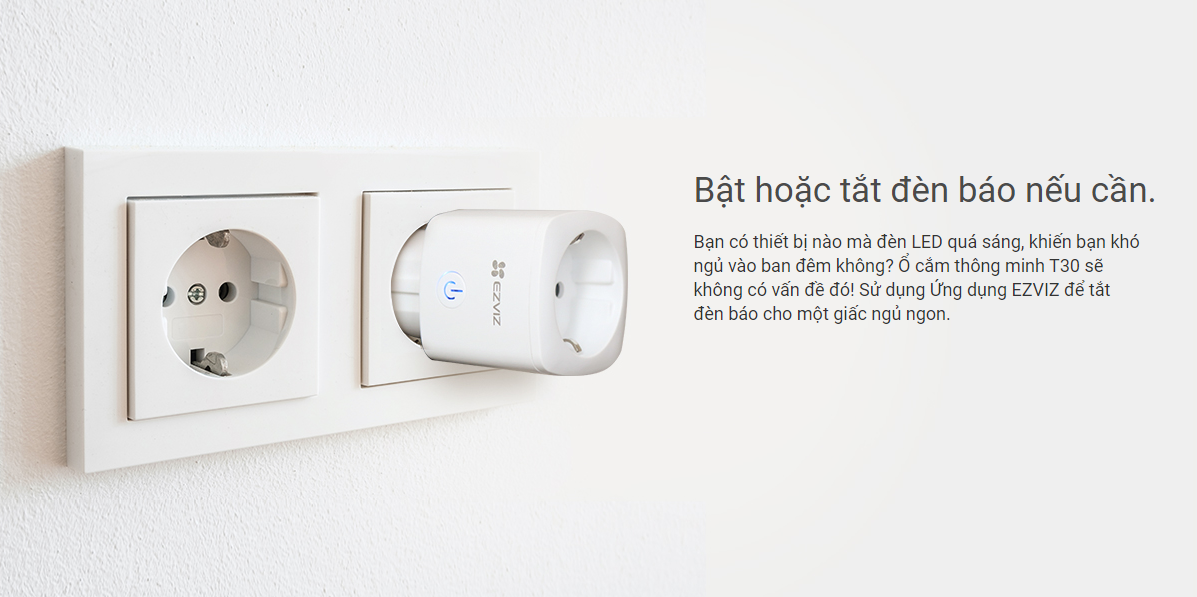 Ổ Cắm Thông Minh Ezviz Cs-T30-10B 12 Ổ Cắm Thông Minh Ezviz Cs-T30-10B
