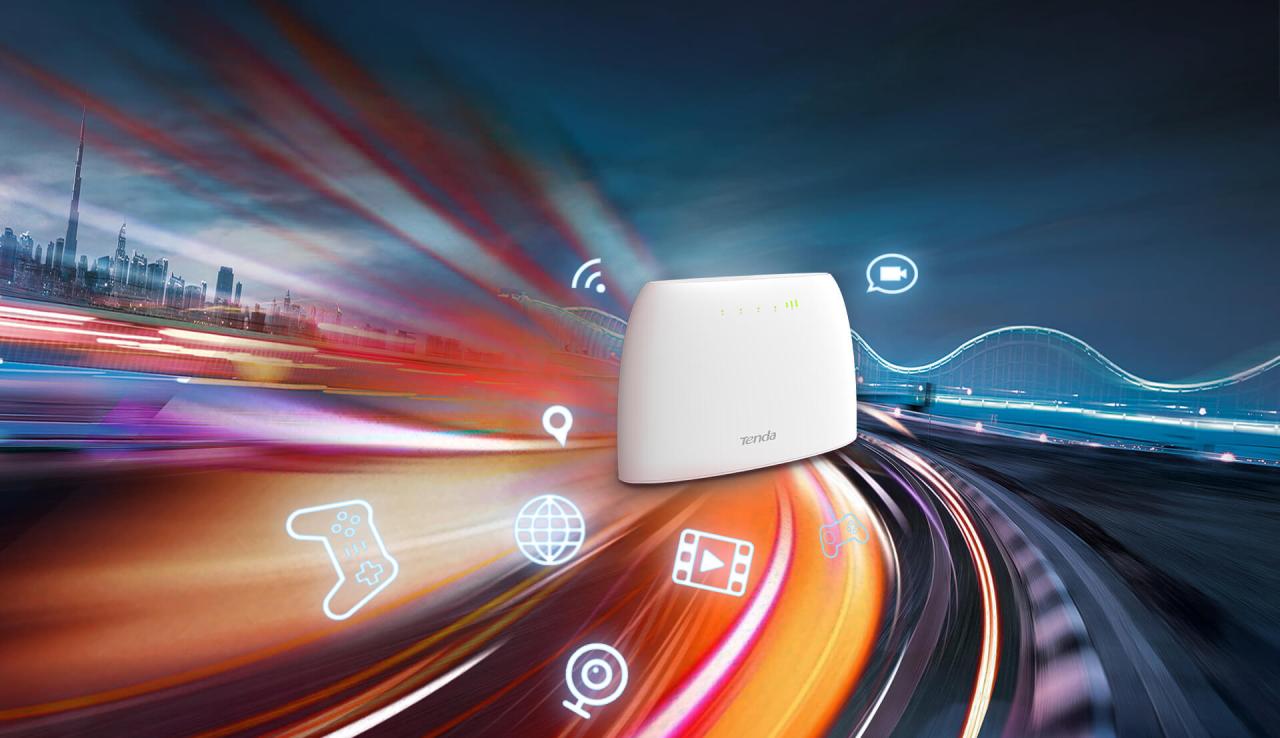 Bộ Phát Wifi 4G Lte Tenda 4G03 Chuẩn N300 4 Bộ Phát Wifi 4G Lte Tenda 4G03 Chuẩn N300