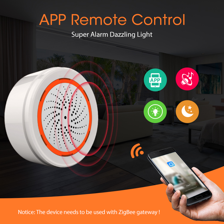 Loa Báo Động Tích Hợp Cảm Biến Nhiệt Độ Độ Ẩm Zigbee Tuya Zlb2 6 Loa Báo Động Tích Hợp Cảm Biến Nhiệt Độ Độ Ẩm Zigbee Tuya Zlb2