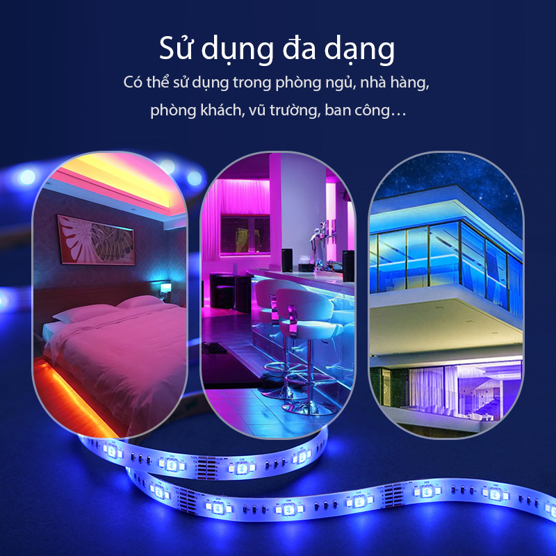 Đèn Led Dây Hiệu Ứng Thông Minh Rgb Acome Al03 16 Triệu Màu Công Suất 5W Đèn Led Dây Hiệu Ứng Thông Minh Rgb Acome Al03 16 Triệu Màu Công Suất 5W