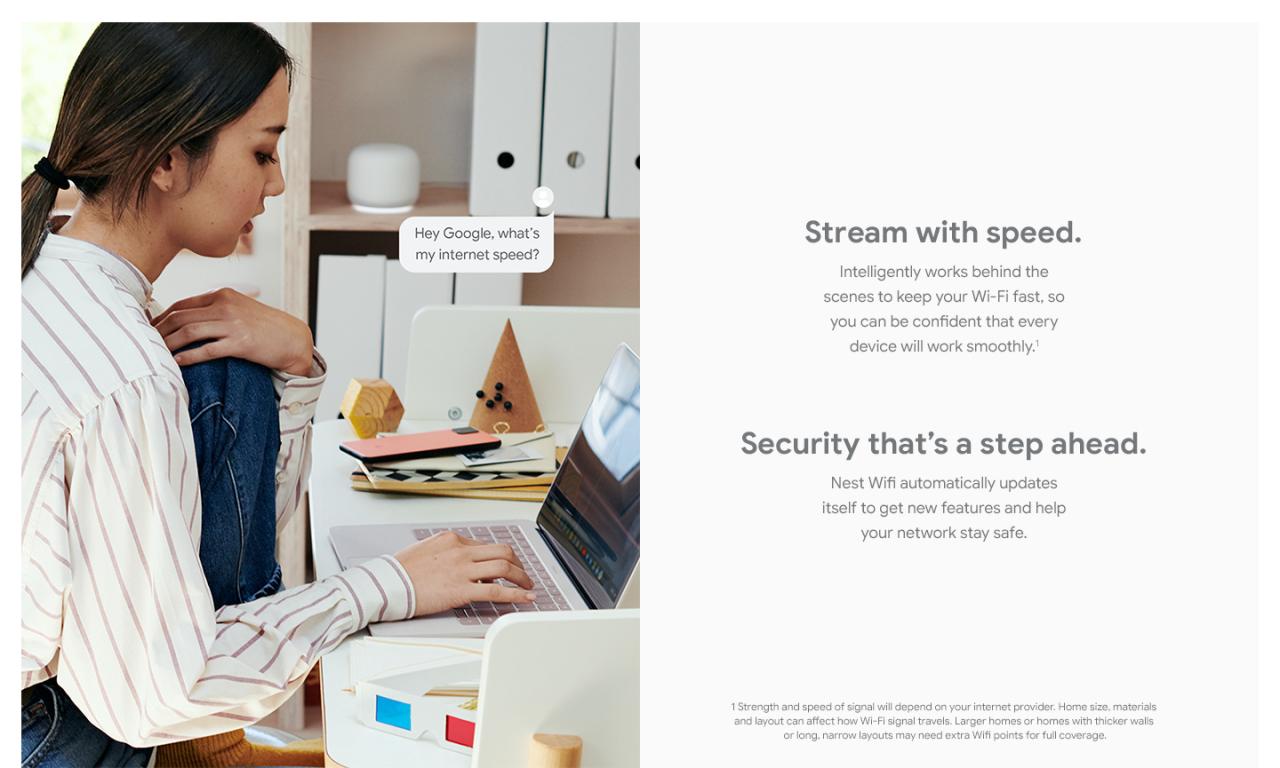 Bộ Phát Mesh Wifi Google Nest Wifi Gen 2 (Router) 13 Bộ Phát Mesh Wifi Google Nest Wifi Gen 2 (Router)