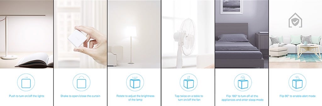 Thiết Bị Điều Khiển Thông Minh Hình Khối Aqara Cube Mfkzq01Lm 12 Thiết Bị Điều Khiển Thông Minh Hình Khối Aqara Cube Mfkzq01Lm