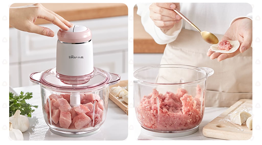 Máy Xay Thực Phẩm Đa Năng Bear Qsj-B03K2 Máy Xay Thực Phẩm Đa Năng Bear Qsj-B03K2