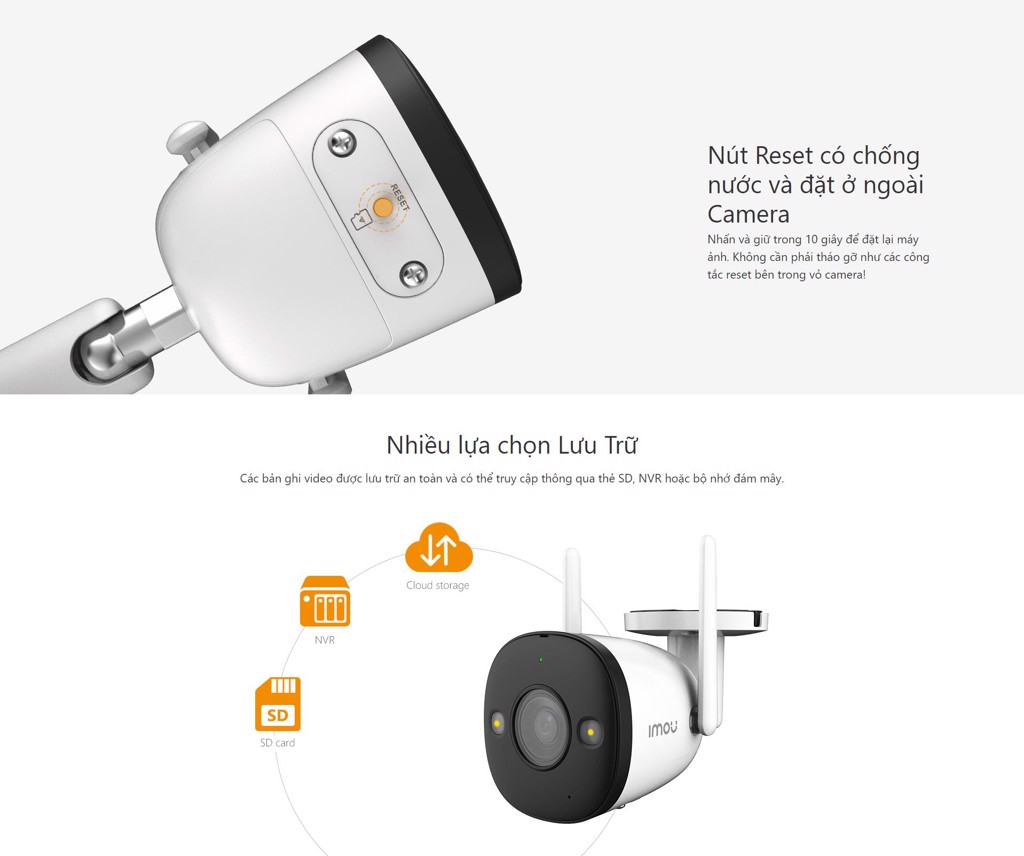 Camera Imou Ngoài Trời Bullet 2E 4Mp, Có Màu Ban Đêm Ipc-F42Fp 21 Camera Imou Ngoài Trời Bullet 2E 4Mp, Có Màu Ban Đêm Ipc-F42Fp