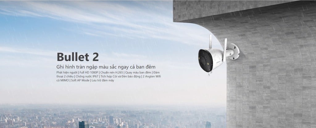 Camera Imou Ngoài Trời Bullet 2 4.0Mp Ipc-F42Fep 10 Camera Imou Ngoài Trời Bullet 2 4.0Mp Ipc-F42Fep