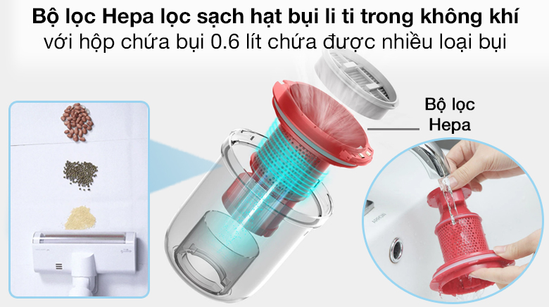 Máy Hút Bụi Cầm Tay Không Dây Deerma Vc20 Plus 14 Máy Hút Bụi Cầm Tay Không Dây Deerma Vc20 Plus