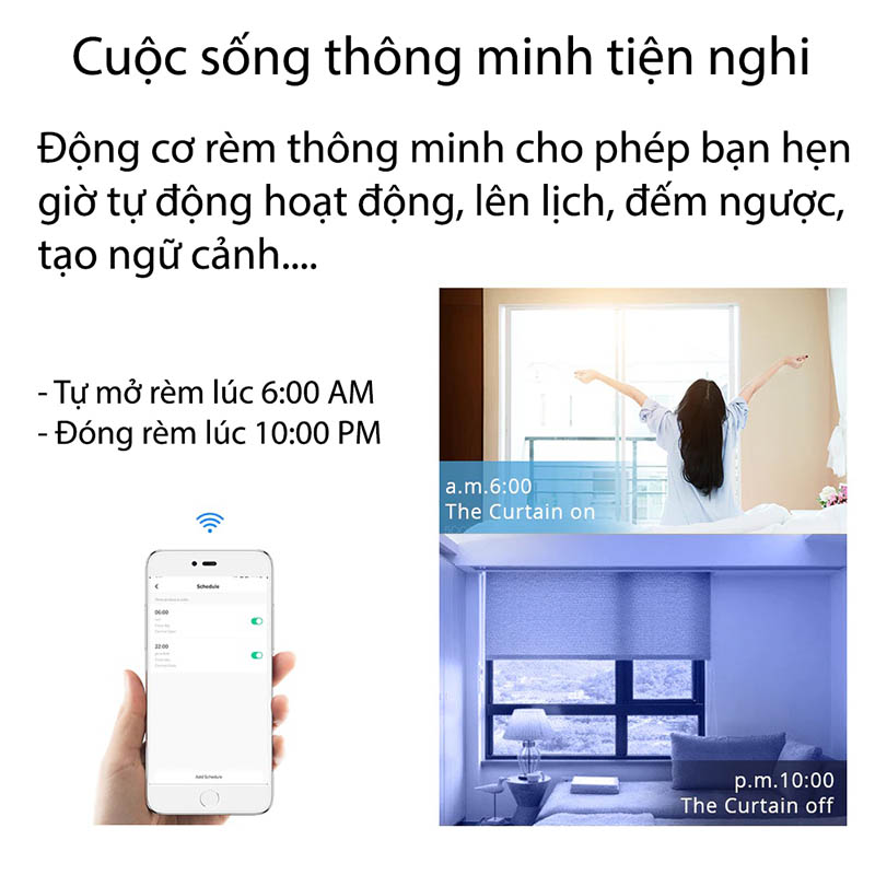 Động Cơ Rèm Tuya Zigbee Động Cơ Rèm Tuya Zigbee