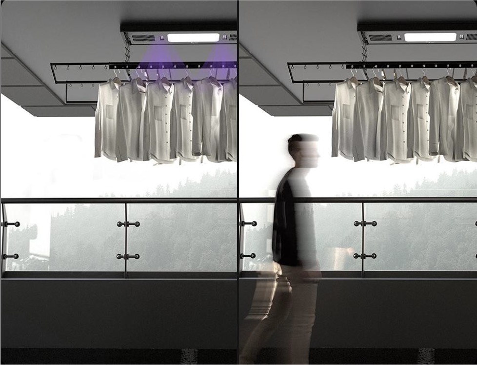 Giàn Phơi Sấy Quần Áo Thông Minh Aqara Smart Clothes Dryer H1 22 Giàn Phơi Sấy Quần Áo Thông Minh Aqara Smart Clothes Dryer H1