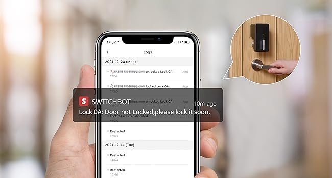 Khoá Cửa Thông Minh Switchbot Smart Lock 15 Khoá Cửa Thông Minh Switchbot Smart Lock - Akia Smart Home