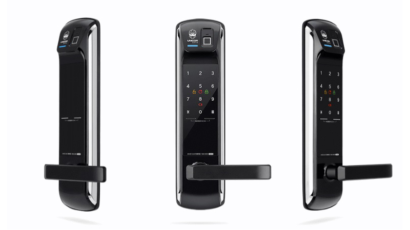 Top 20 Khóa Cửa Điều Khiển Từ Xa Bằng Điện Thoại, Remote 40 Khóa Vân Tay Unicor Un 7200Bk F Là Một Sản Phẩm Xuất Phát Từ Hàn Quốc, Tích Hợp Công Nghệ Vân Tay Đa Điểm