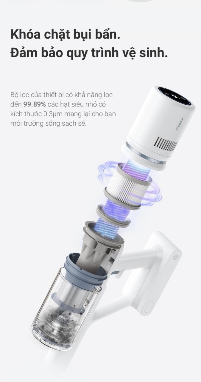 Máy Hút Bụi Cầm Tay Dreame P10 11 Máy Hút Bụi Cầm Tay Dreame P10