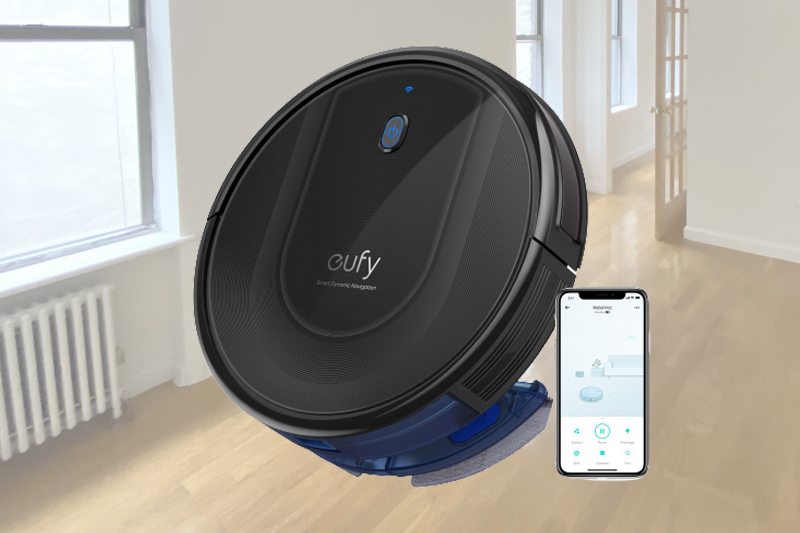 Robot Hút Bụi Thông Minh Anker Eufy Robovac G10 Hybrid T2150 - Hàng Chính Hãng - Bộ 8 Robot Hút Bụi Thông Minh Anker Eufy Robovac G10 Hybrid T2150 - Hàng Chính Hãng - Bộ