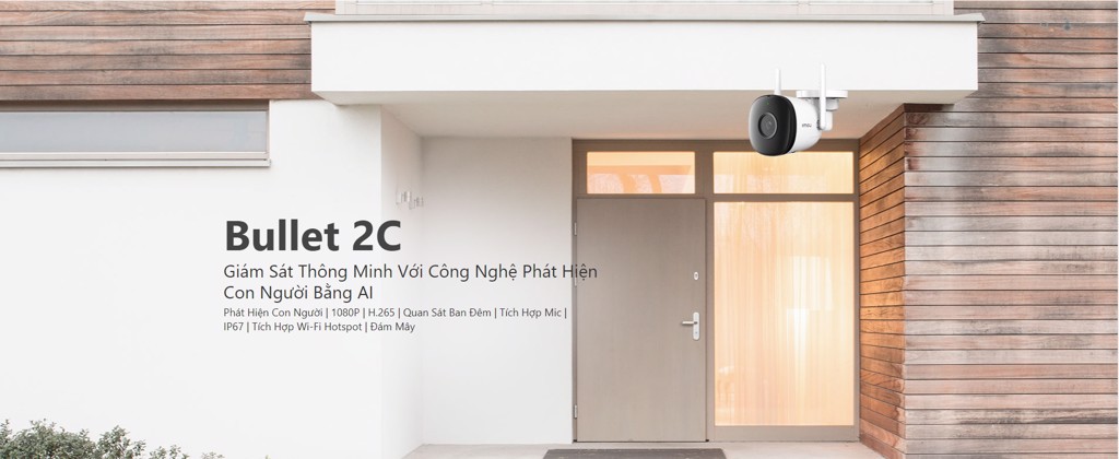 Camera Imou Bullet 2C 4.0 Mp Ipc-F42P 11 Camera Imou Bullet 2C 4.0 Mp Ipc-F42P