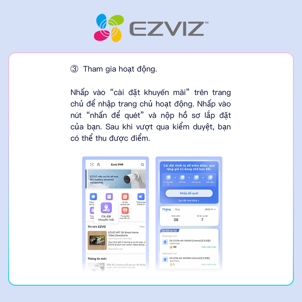 Tải Ezviz Pnr Nhanh Tay Tích Điểm - Nhận Quà Thả Ga 8 Tải Ezviz Pnr Nhanh Tay Tích Điểm - Nhận Quà Thả Ga
