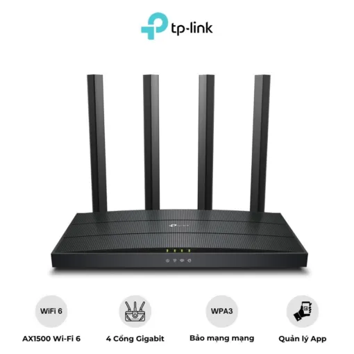 Router Wifi 6 TP-Link AX12 AX1500 Gigabit