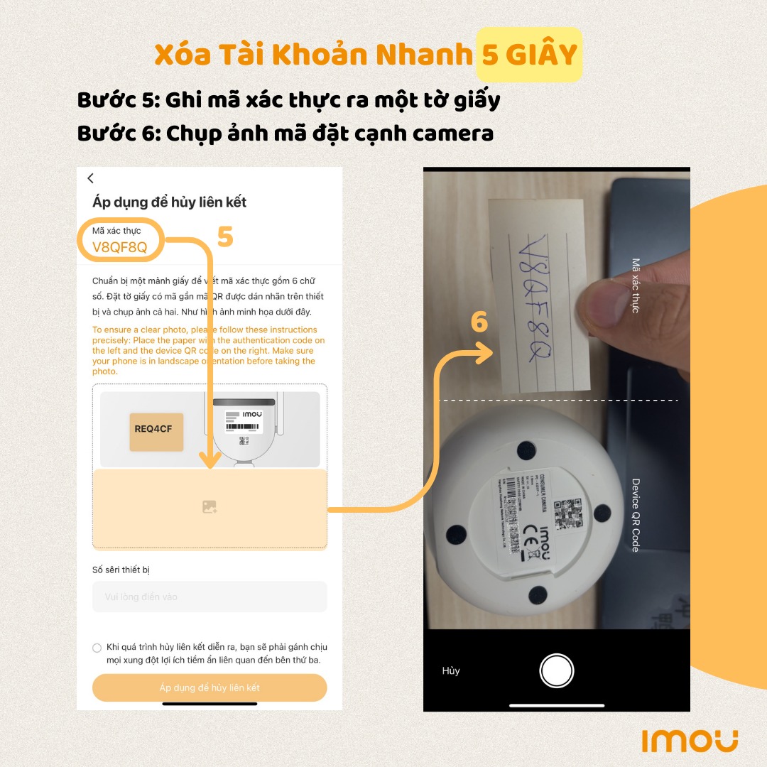 Xoá Tài Khoản Trên App Imou Life Chỉ Trong 5 Giây 6 Xoá Tài Khoản Trên App Imou Life Chỉ Trong 5 Giây