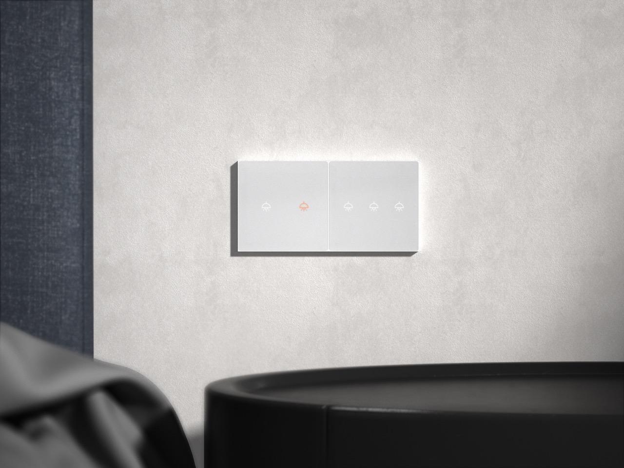 Công Tắc Cảm Ứng Lifesmart Nature Switch Ls220 2 Công Tắc Cảm Ứng Lifesmart Nature Ls220 - Akia Smart Home