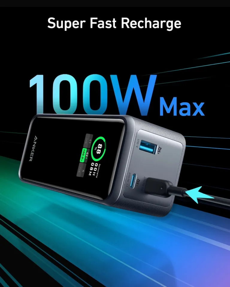 Pin sạc dự phòng Anker Prime 20000mAh 200W - A1336 - AKIA Smart Home